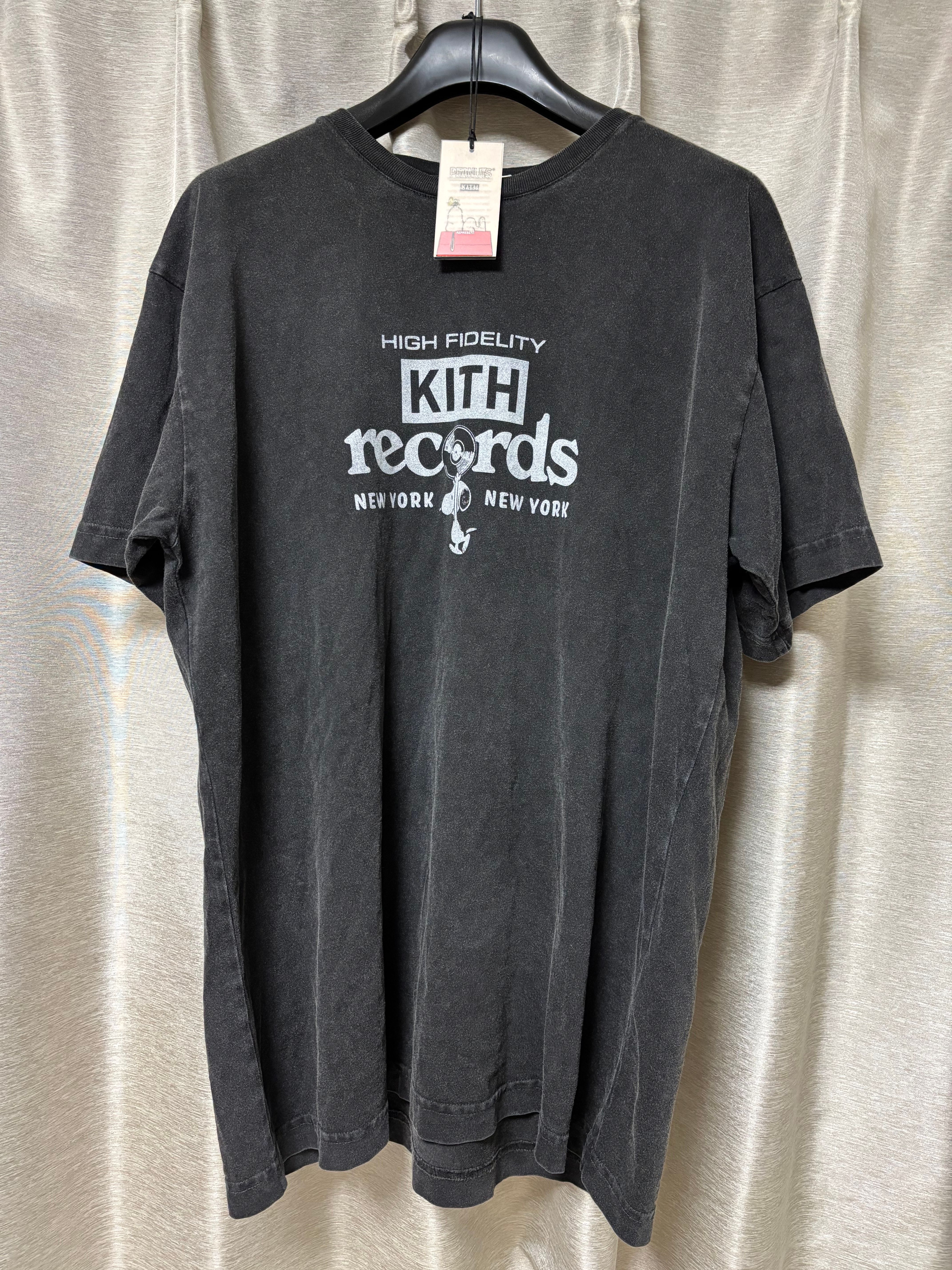 Kith for Peanuts High Fidelity Vintage Tee "Black"