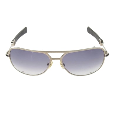 Chrome Hearts Stepchild Leather Eyewear Sunglasses "Silver"