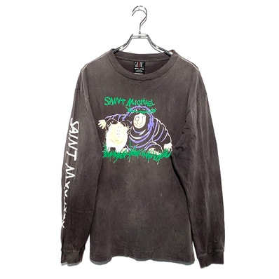 SAINT Mxxxxxx LS TEE SHEEP GORILLA "Black"