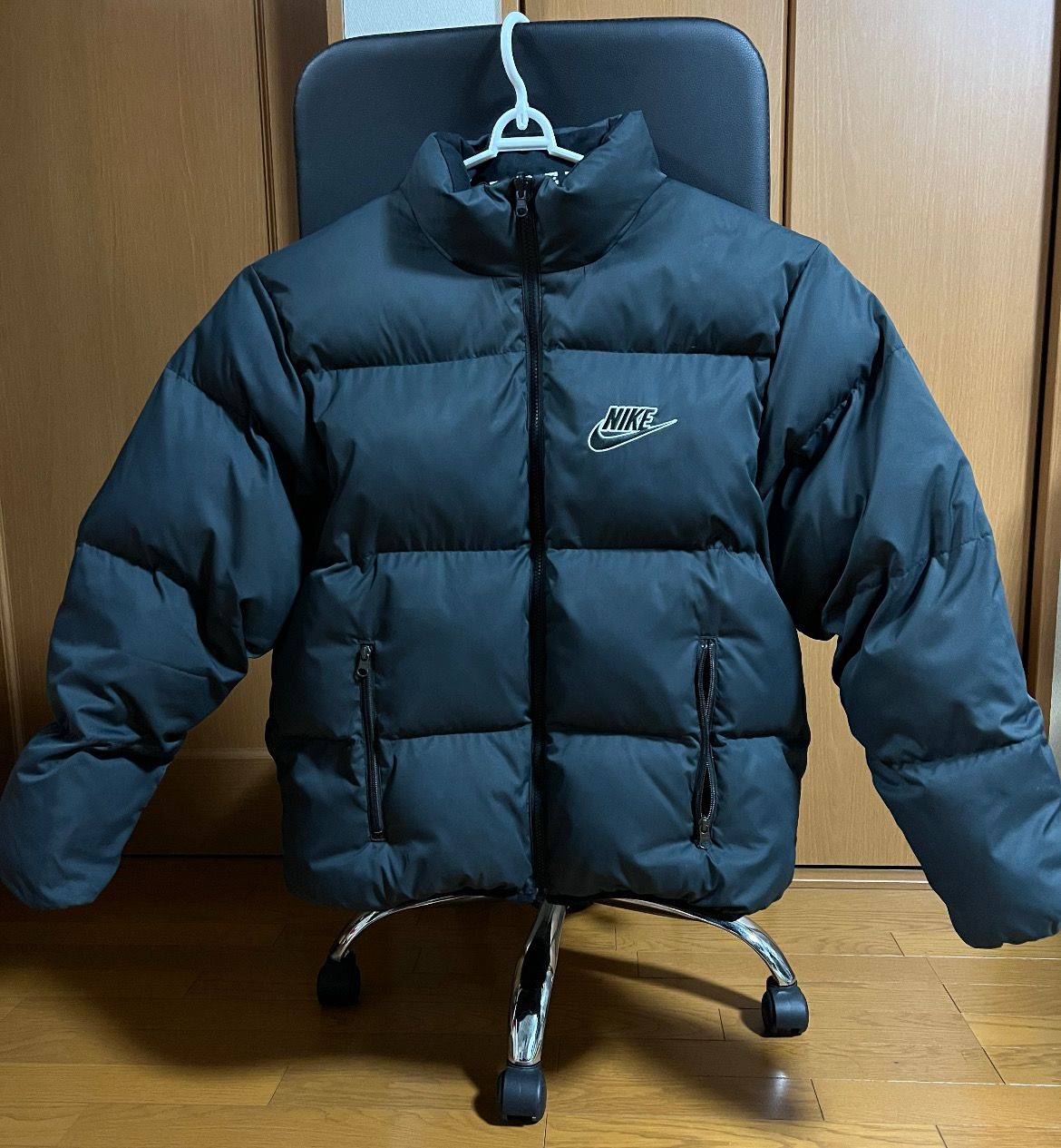 Supreme / Nike® Reversible Puffy Jacket "Black"