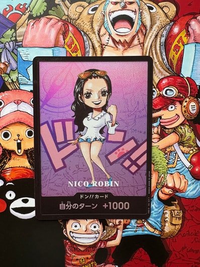 ドン!!カード : ニコ・ロビン (プレミアムカードコレクション「熊本県スペシャル」)