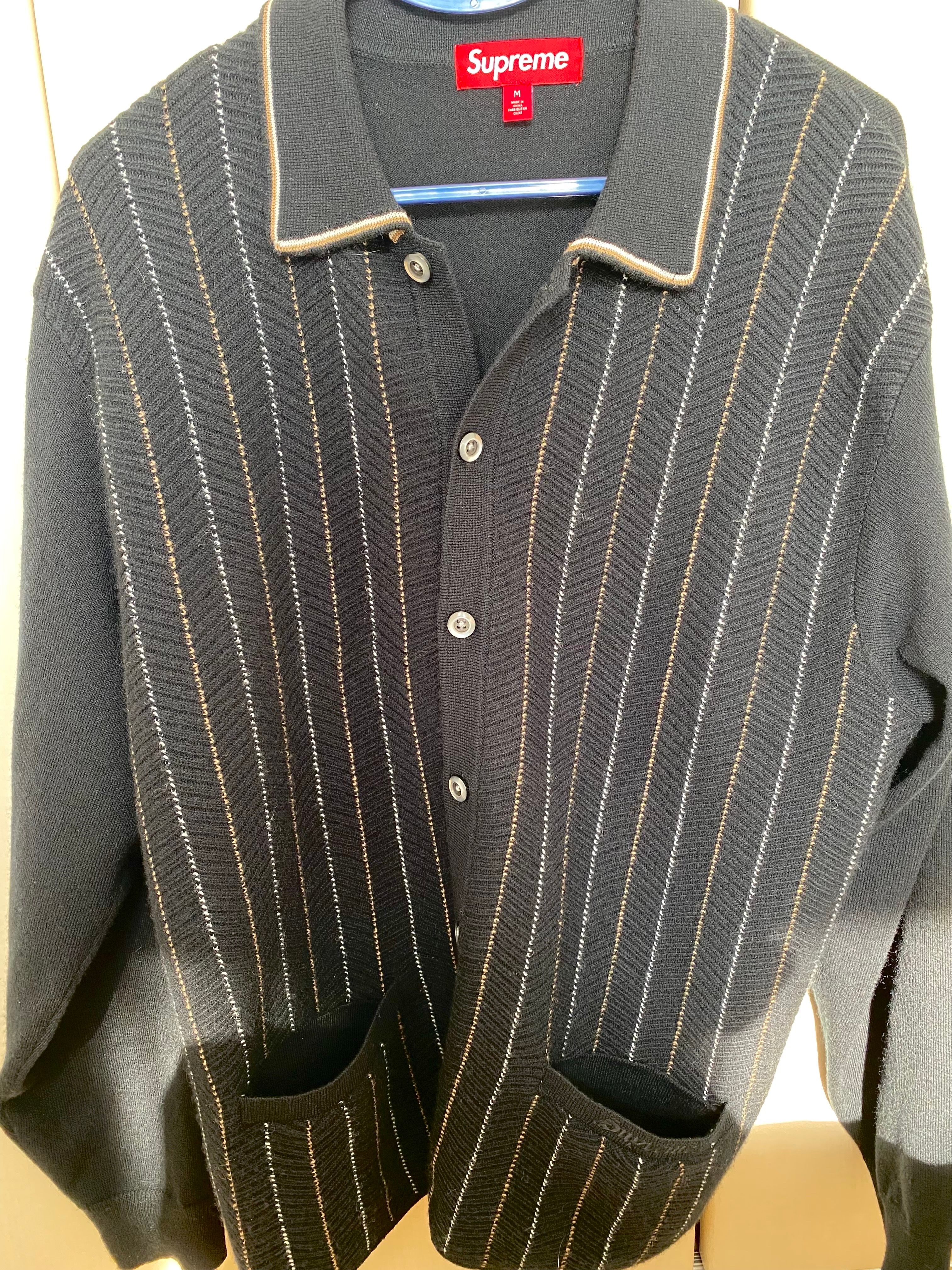 Supreme Herringbone Cardigan 