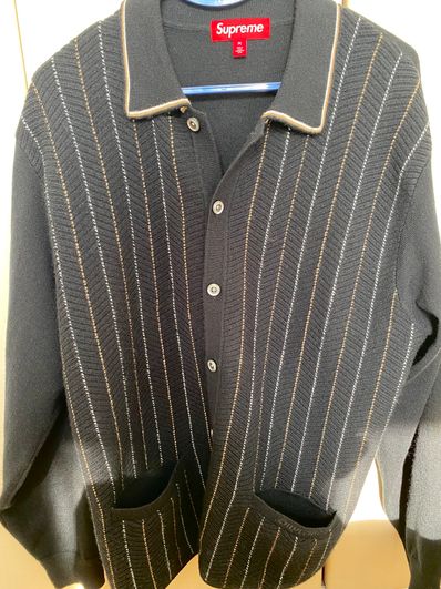 Supreme Herringbone Cardigan Supreme Herringbone Cardigan