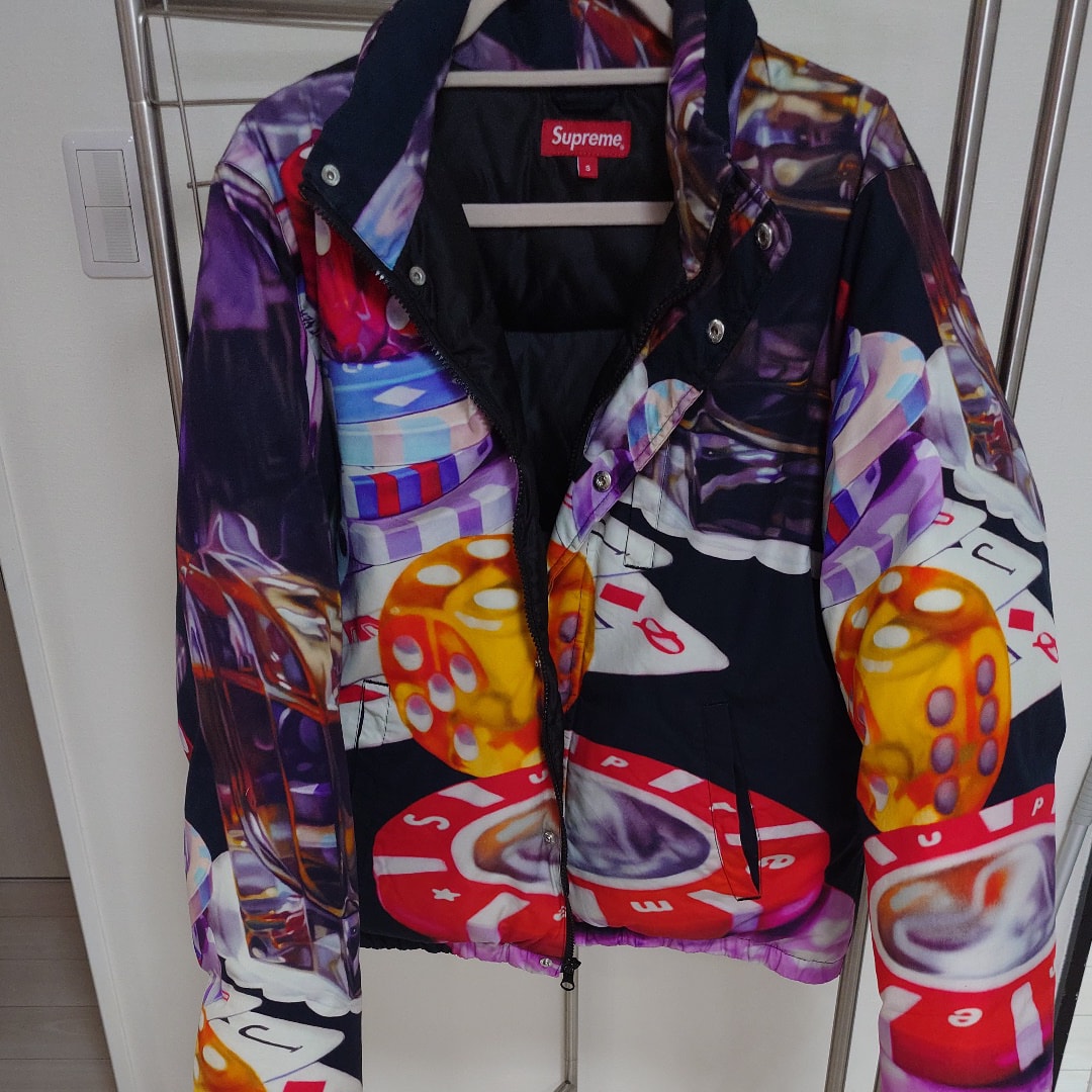 Supreme Casino Down Jacket "Black"