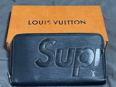 Supreme / Louis Vuitton Zippy Organizer Epi "Noir"