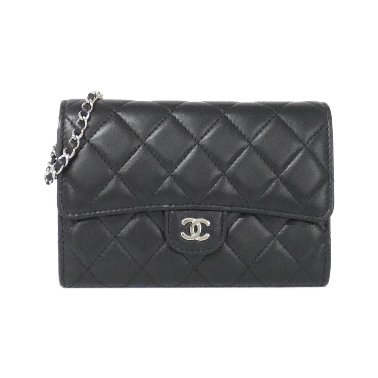 シャネル タイムレスクラシック ライン 84512 チェーンウォレット