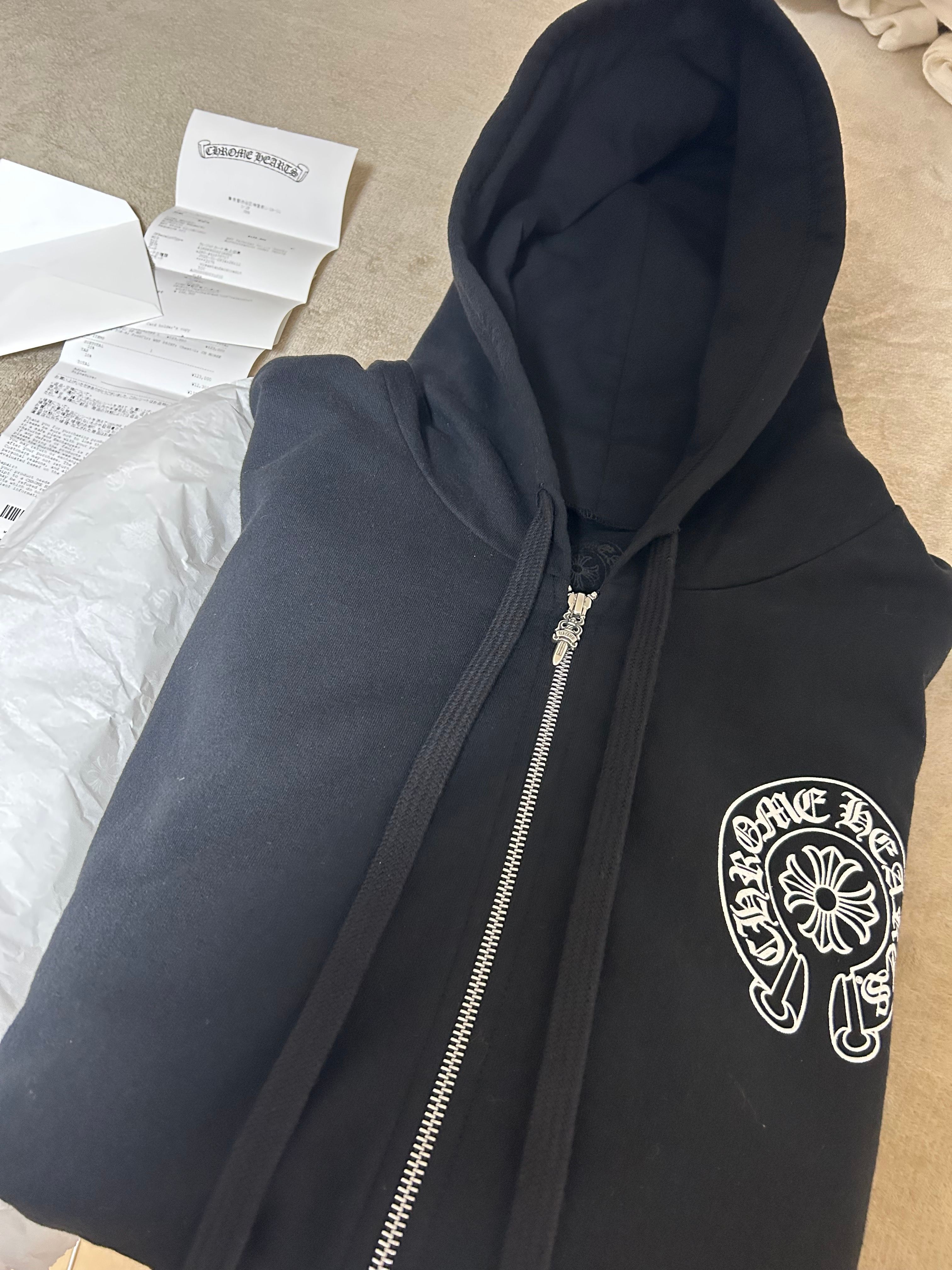 クロムハーツ ジップパーカー