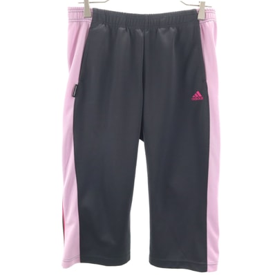 adidas アディダス ハーフパンツ M チャコールグレー ジャージ