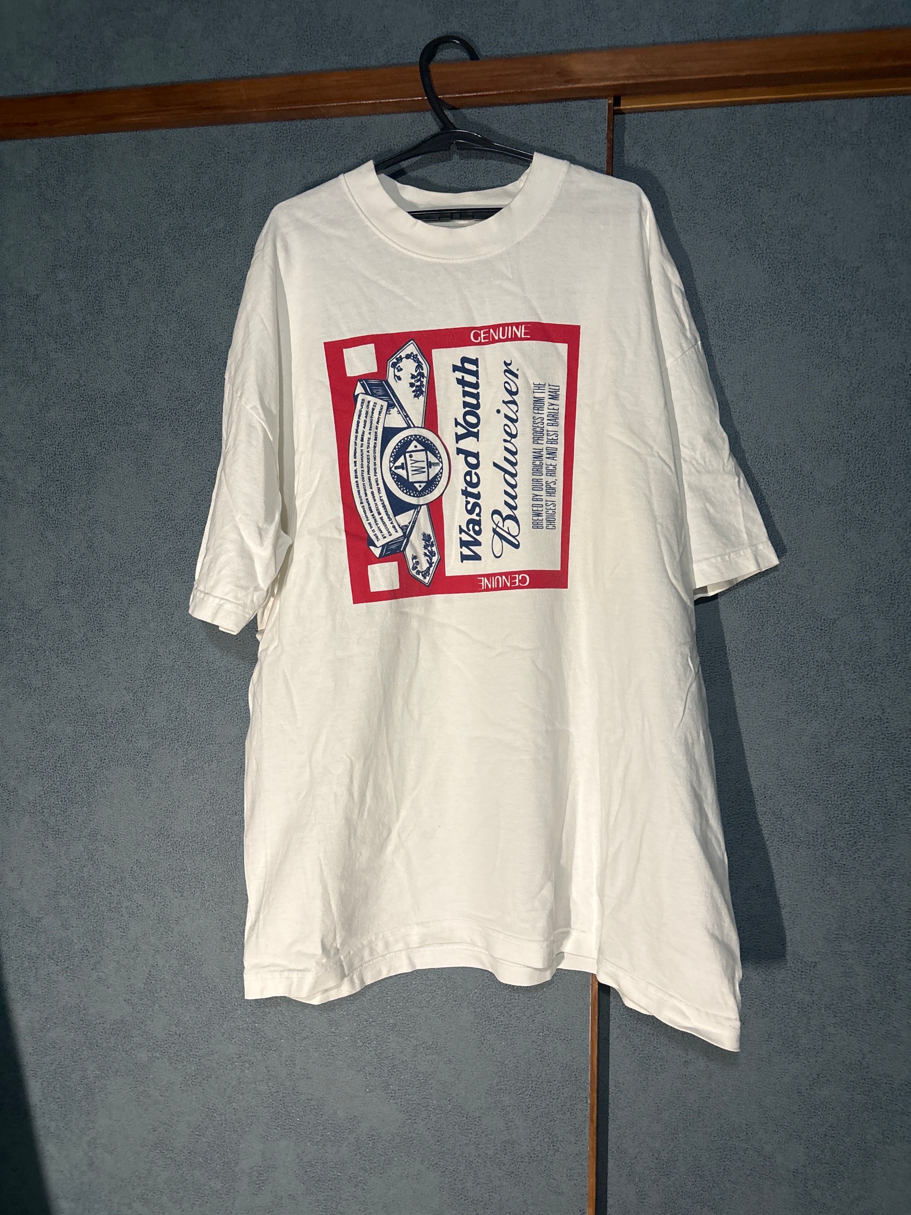 Wasted Youth x Budweiser Tee "White" / VERDY