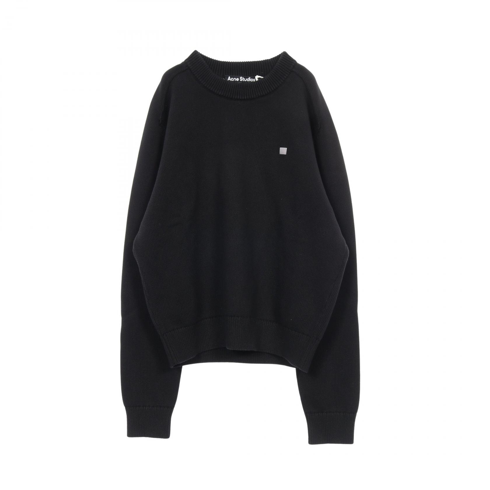 アクネストゥディオズ ACNE STUDIOS セーター 衣料品 トップス コットン メンズ ブラック系 C60102900L 【新品】