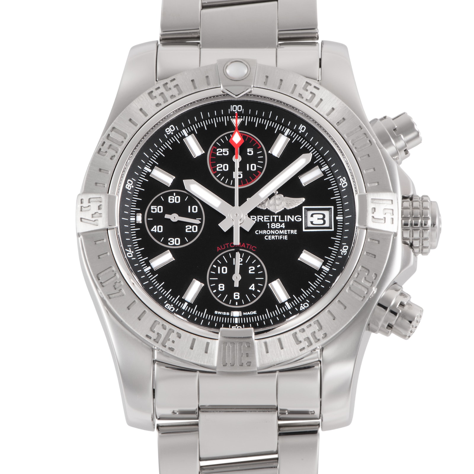 BREITLING ブライトリング アベンジャー2 A13381 ステンレススチール【中古】