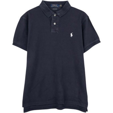 古着 ラルフローレン Ralph Lauren POLO RALPH LAUREN CUSTOM SLIM FIT 半袖 ポロシャツ メンズM相当/eaa657409