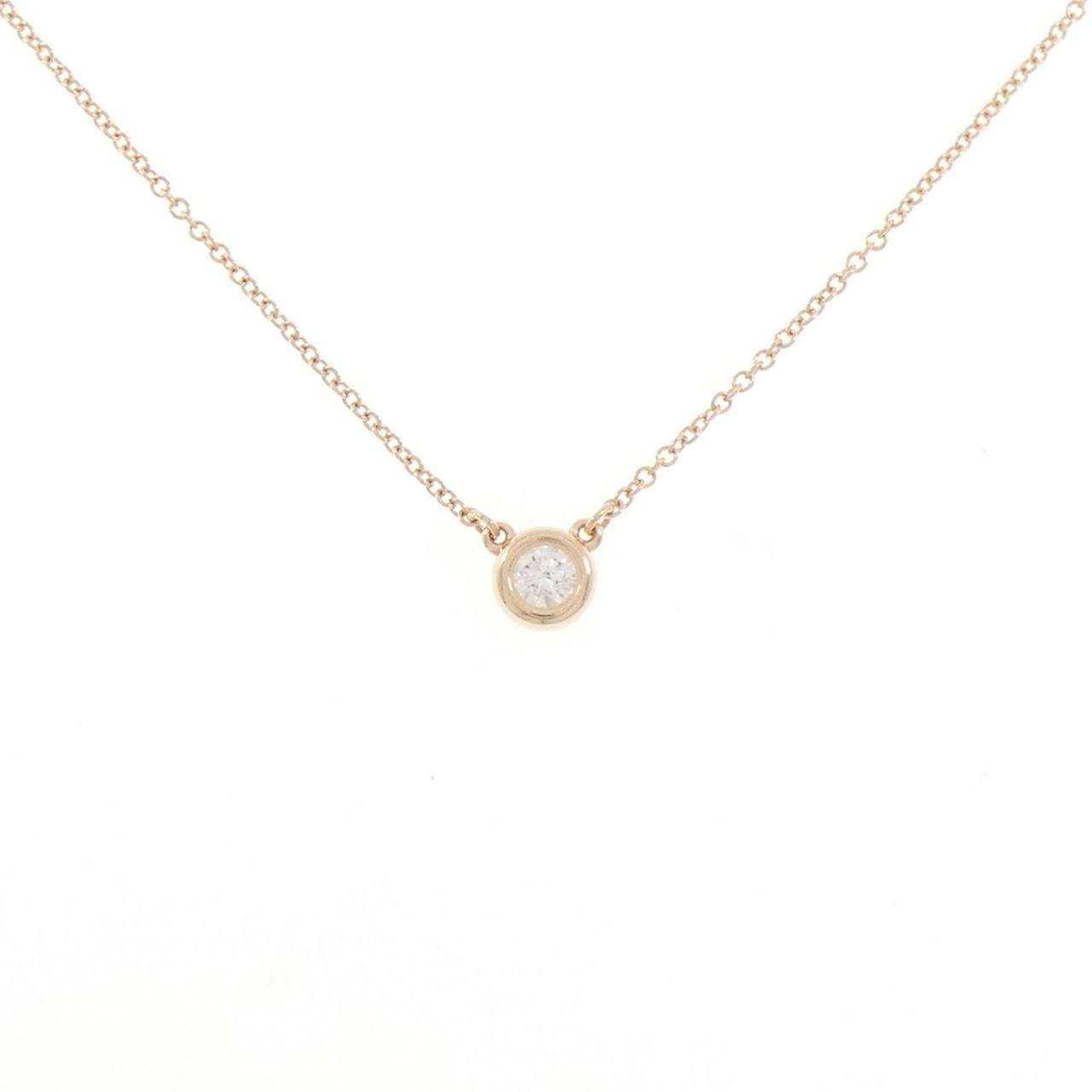 ティファニー バイザヤード ネックレス 0.14CT