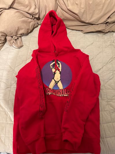 Supreme Vampirella Hooded Sweatshirt "Red"