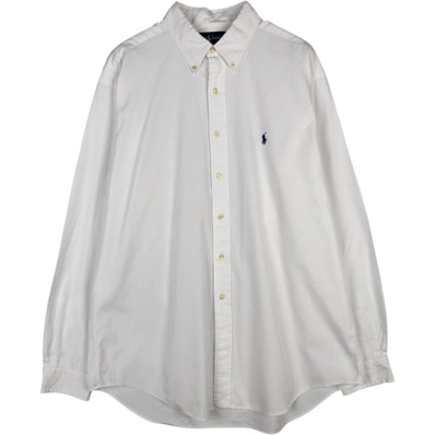 古着 ラルフローレン Ralph Lauren CLASSIC FIT 長袖 ボタンダウンシャツ メンズXXL相当/eaa678426