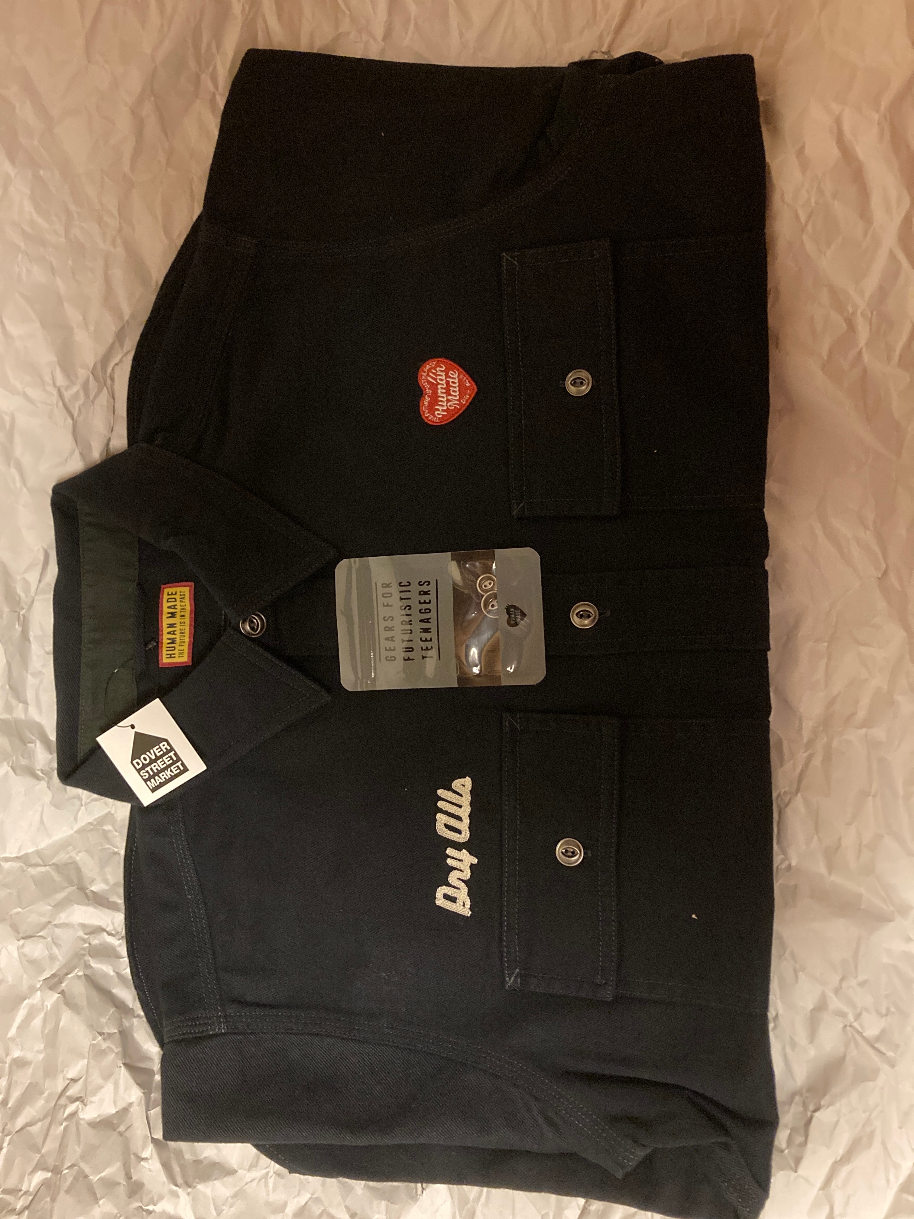 HUMAN MADE Work Shirt "Navy"