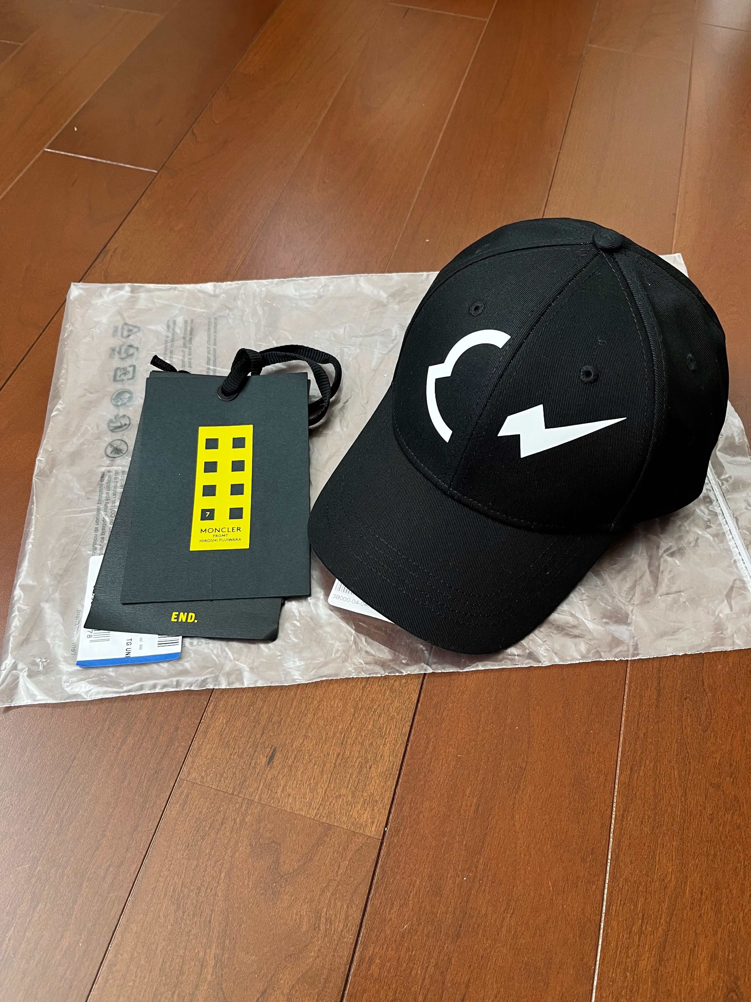 MONCLER fragment Baseball Cap "Black"