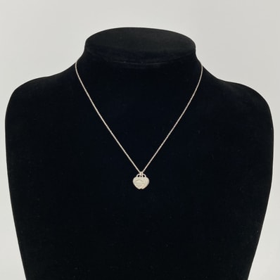 TIFFANY&Co.(ティファニー) リターン トゥ ティファニー ダブル ハート タグ ペンダント Ag925 ネックレス 2.82g シルバー