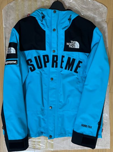 Supreme x The North Face Arc Logo Mountain Parka "Blue"