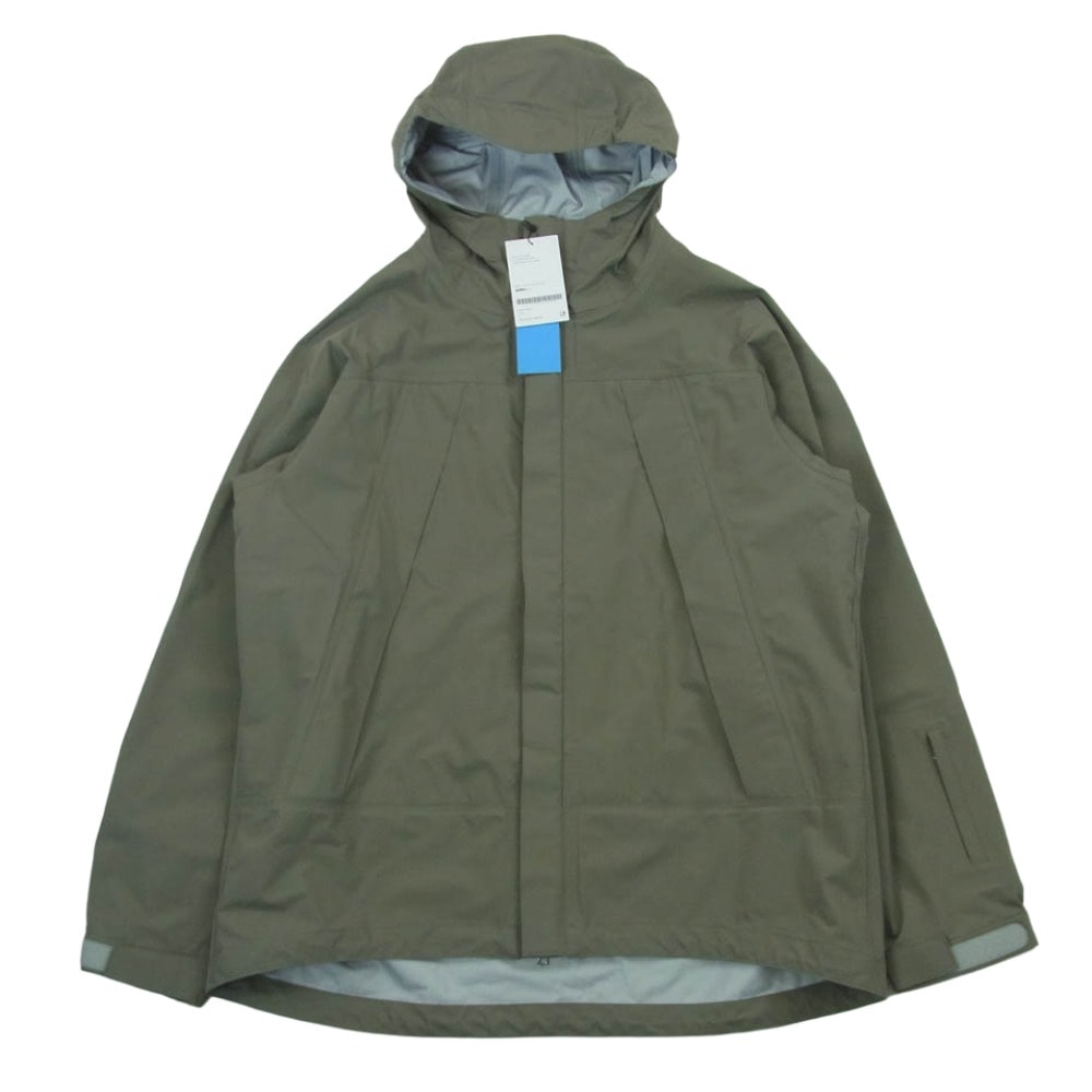 SOPHNET. ソフネット 25SS SOPH-250036 PERTEX 3LAYER MOUNTAIN JACKET パーテックス マウンテン ジャケット ナイロン グレー系 KHAKI M【極上美品】【中古】
