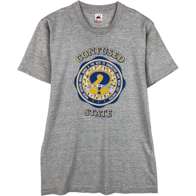 古着 80年代 フルーツオブザルーム FRUIT OF THE LOOM プリントTシャツ USA製 メンズM相当 ヴィンテージ/eaa626386