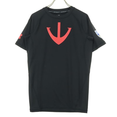 UNDER ARMOUR アンダーアーマー 宇宙戦艦ヤマト コラボ プリント 半袖 Tシャツ XL ブラック 外袋付属