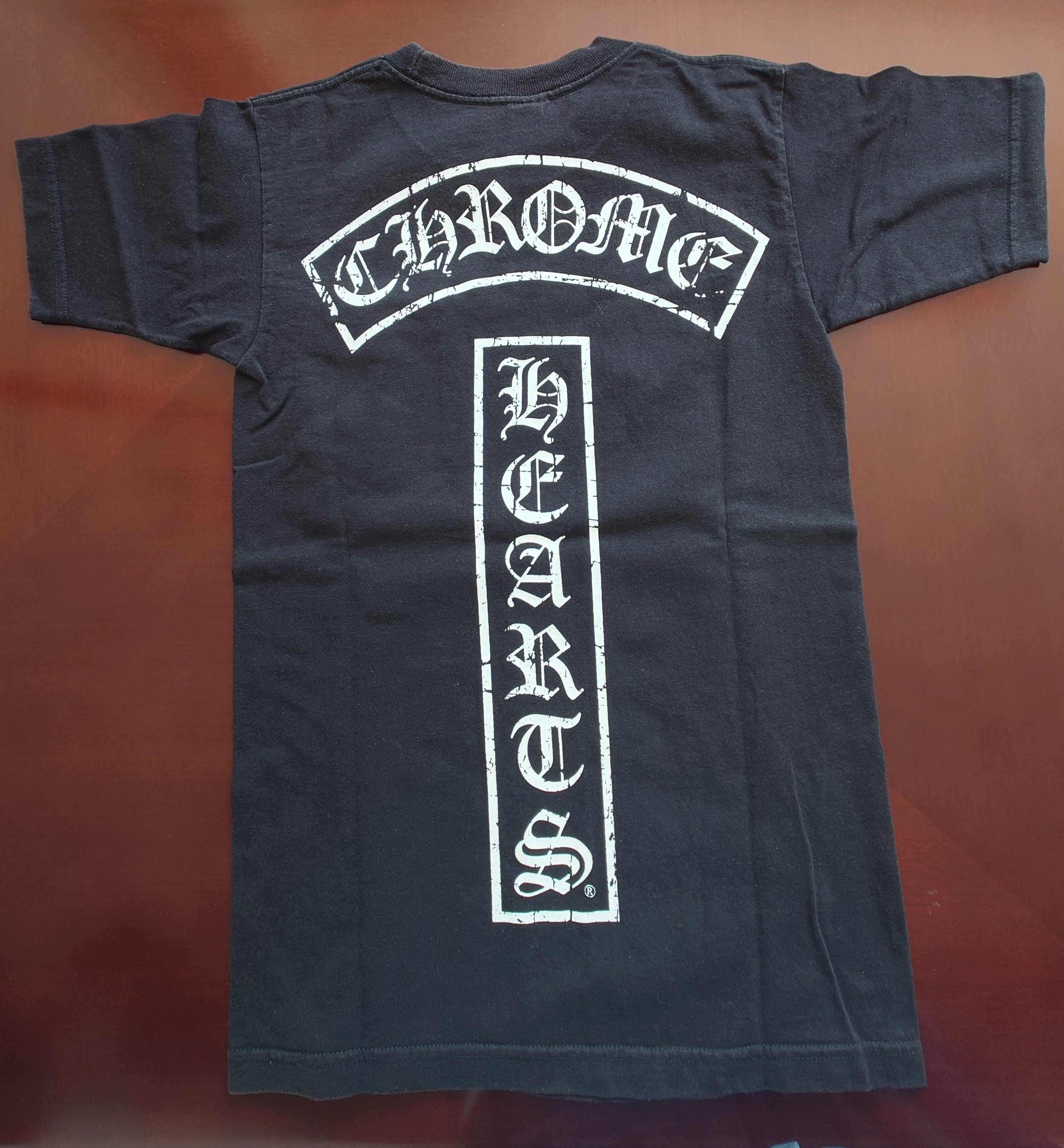 Chrome Hearts Star Vertical Logo T-Shirt "Black"