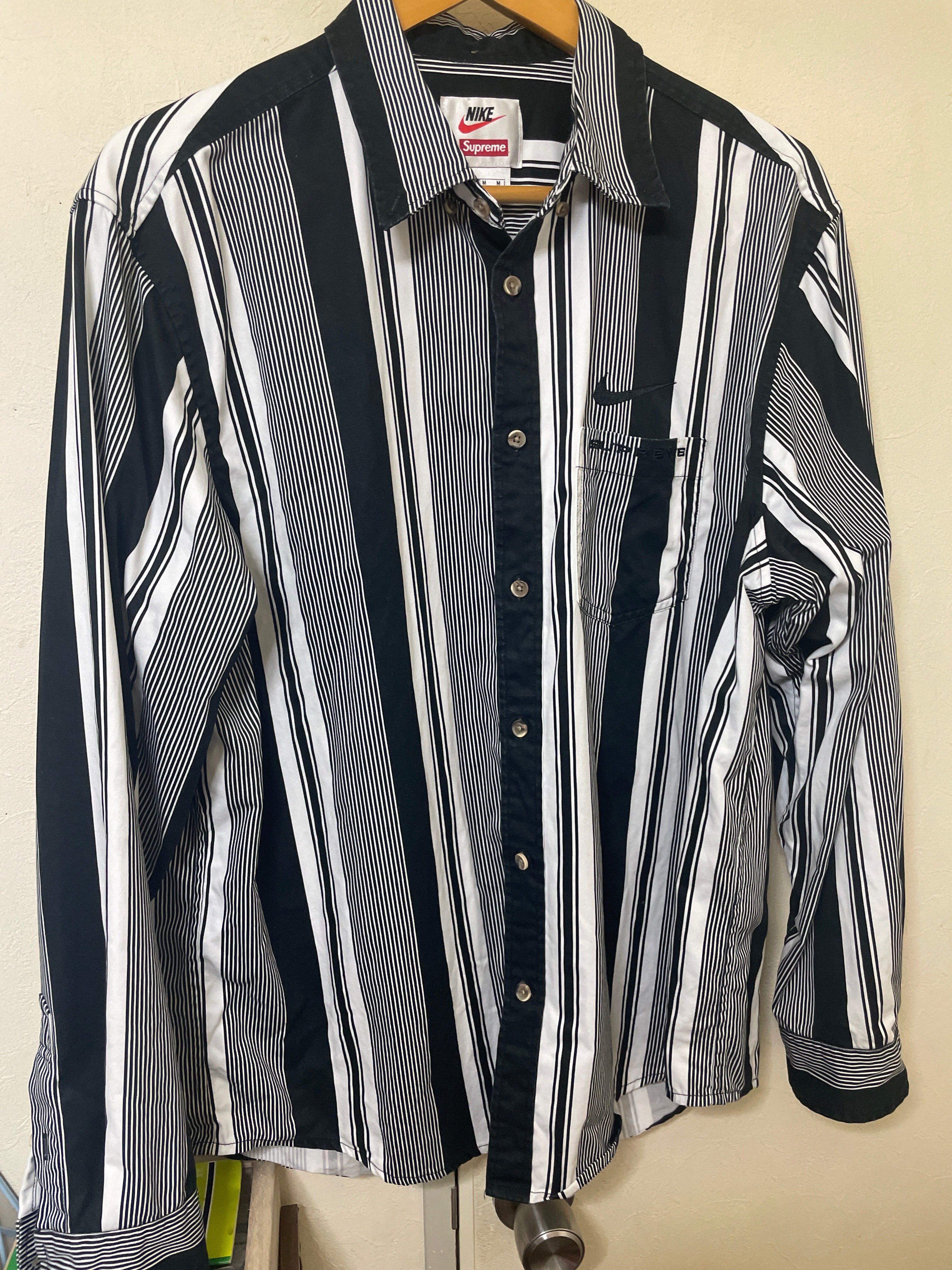 Supreme / Nike® Cotton Twill Shirt "Black"