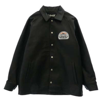 schott ショット レザージャケット 3121026 SHEEP COACH JKT シープスキン レザー コーチジャケット ブラック系 M【中古】