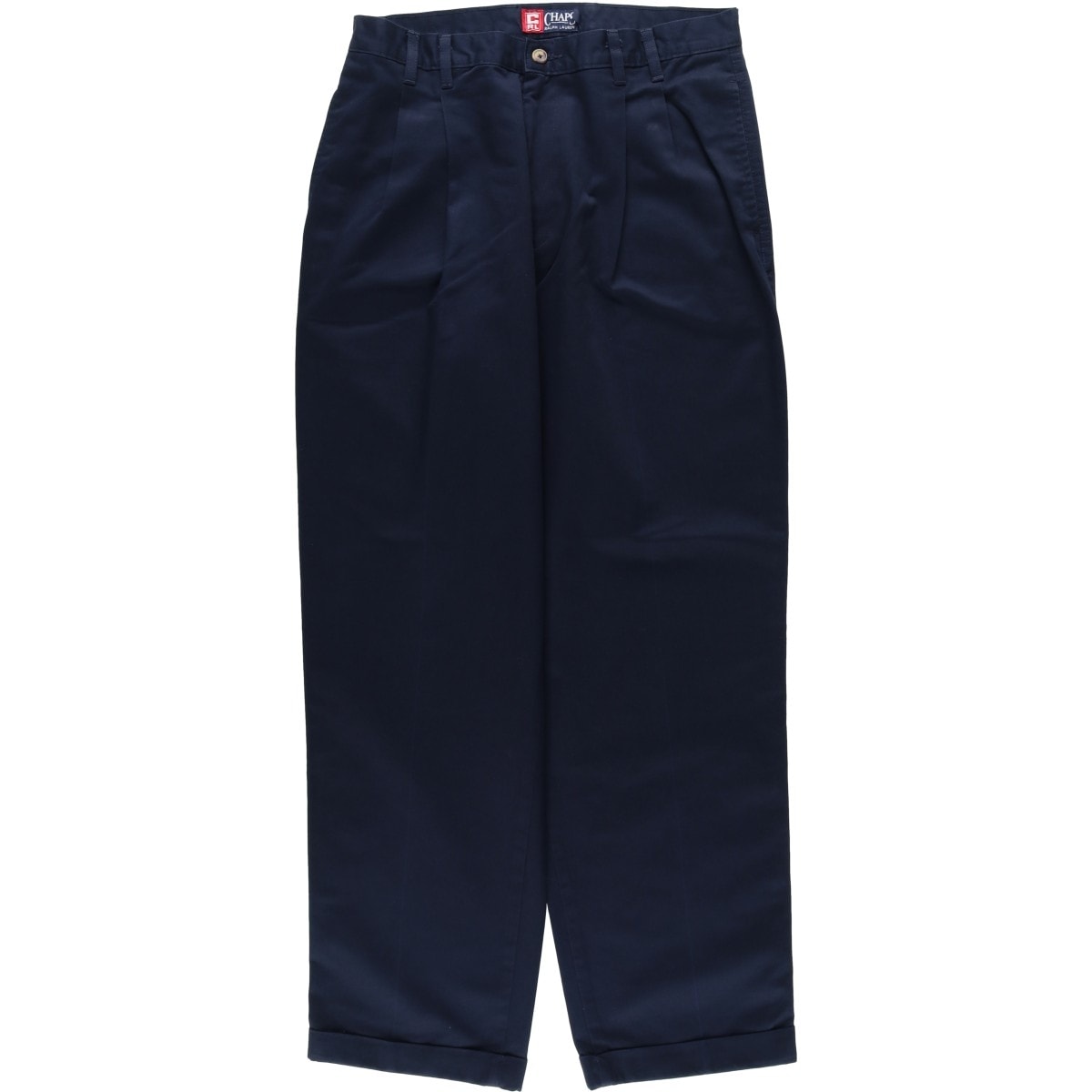 古着 ラルフローレン Ralph Lauren CHAPS チャップス ツータック チノパンツ メンズw32相当/eaa634929