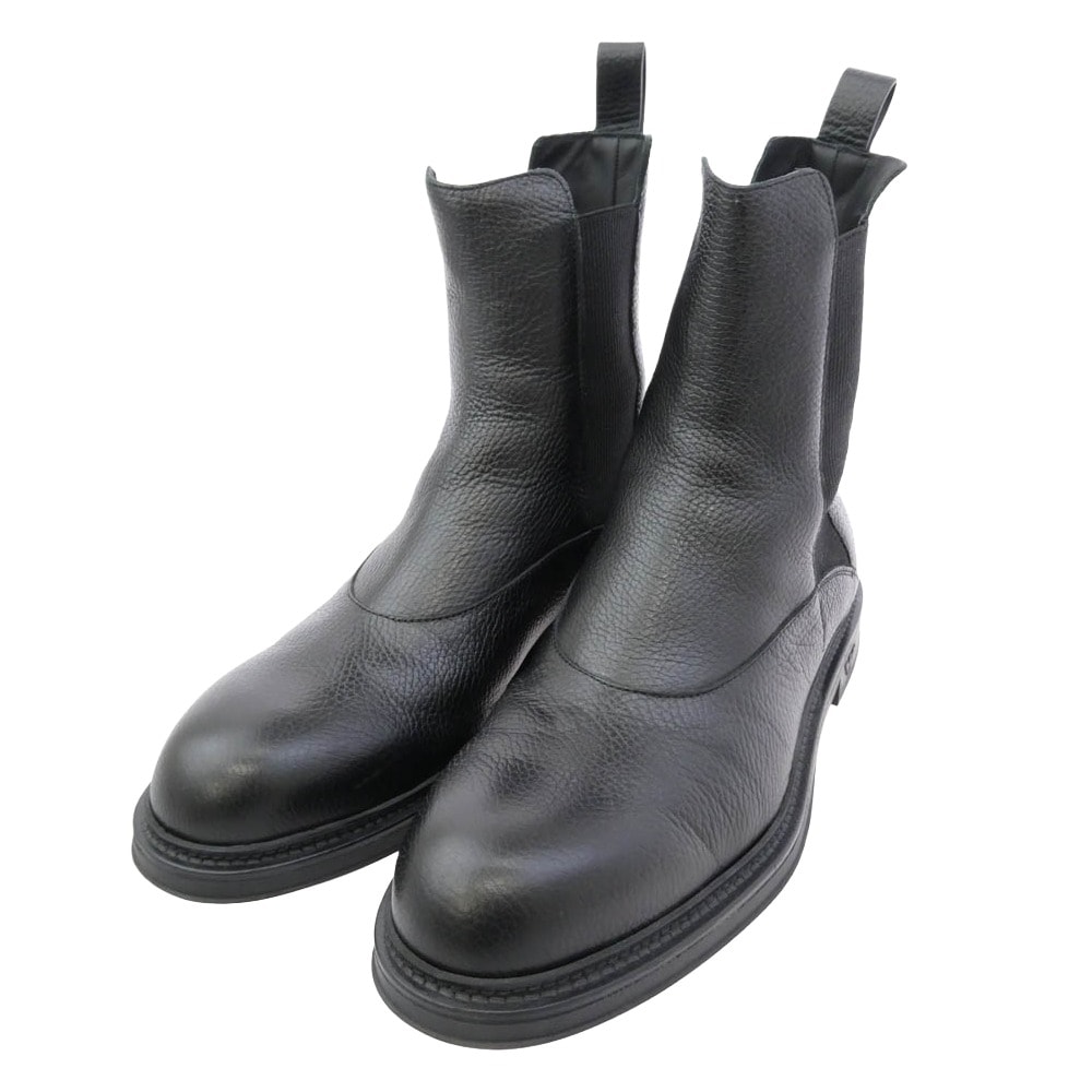 Emporio Armani エンポリオ・アルマーニ ブーツ X4M389 XF583 Chelsea boots チェルシー サイドゴア ブーツ ブラック系 US11【中古】