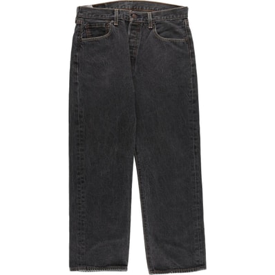 古着 リーバイス Levi's 501 ブラックデニム ストレートデニムパンツ メンズw31相当/eaa554428