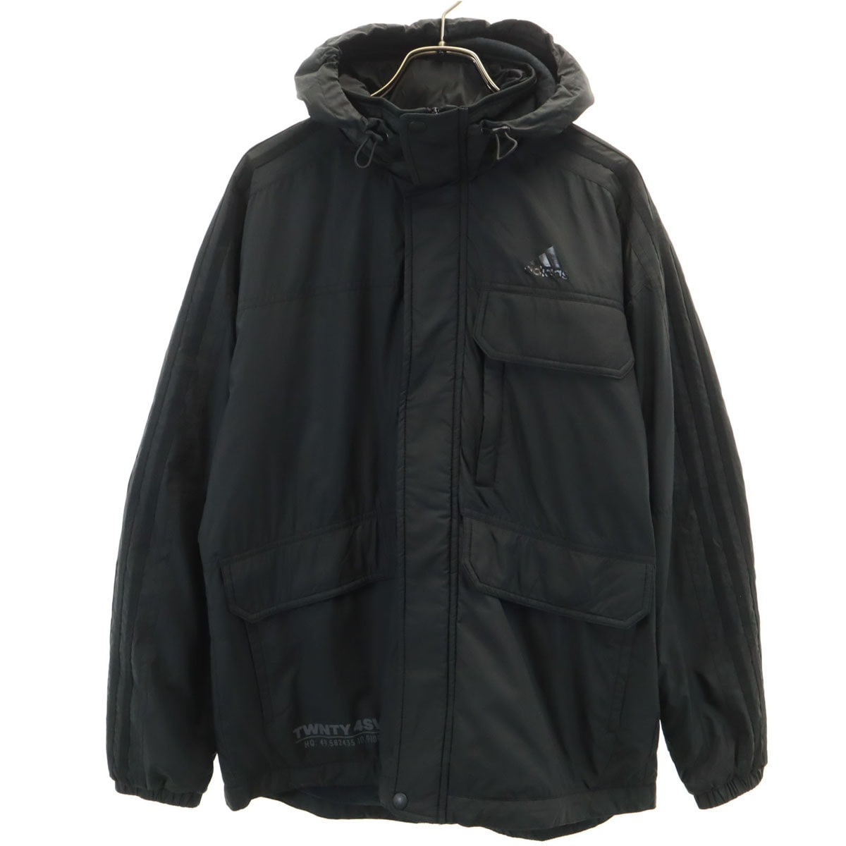 adidas アディダス 中綿ジャケット M ブラック