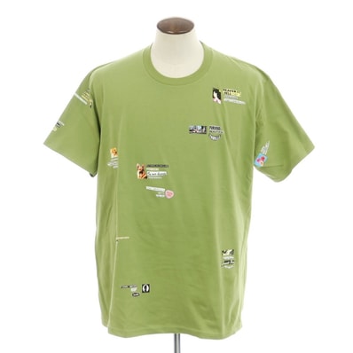 【中古】シュプリーム Supreme 2024年秋冬 Upset Tee コットン クルーネック 半袖Tシャツ オリーブ【サイズXL】【メンズ】