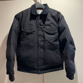 Supreme / Schott Canvas Down Trucker Jacket