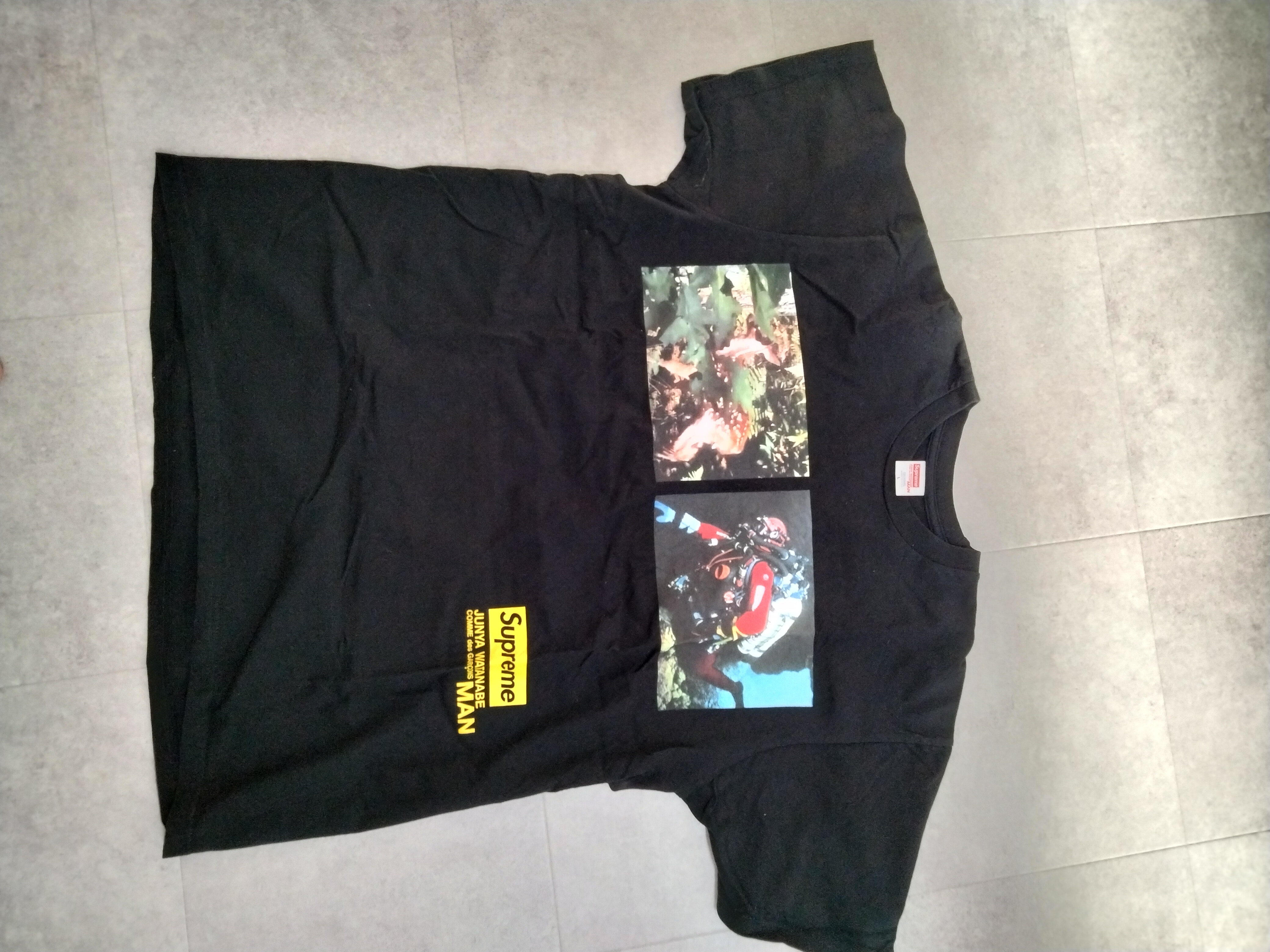 Supreme / JUNYA WATANABE COMME des GARCONS MAN Nature Tee "Black"