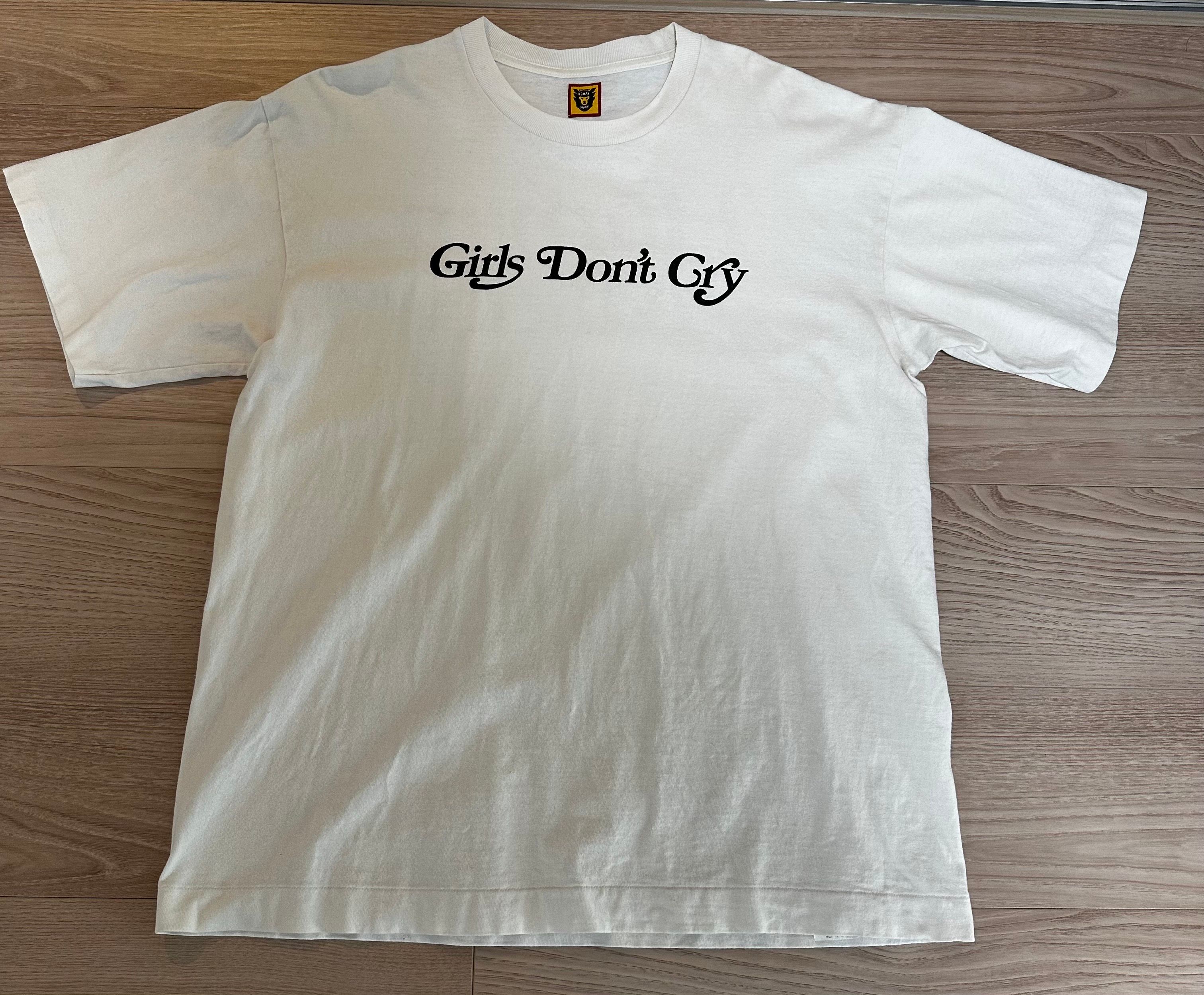 ヒューマンメイド x ガールズドントクライ グラフィック Tシャツ #2 "ホワイト" / ヴェルディ