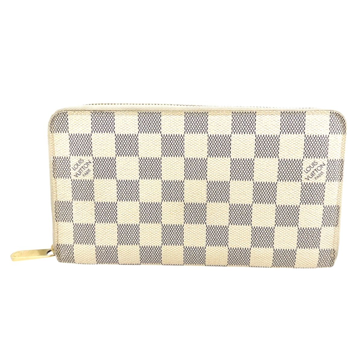 ルイヴィトン LOUIS VUITTON ジッピーオーガナイザー N60012 ダミエアズール 長財布