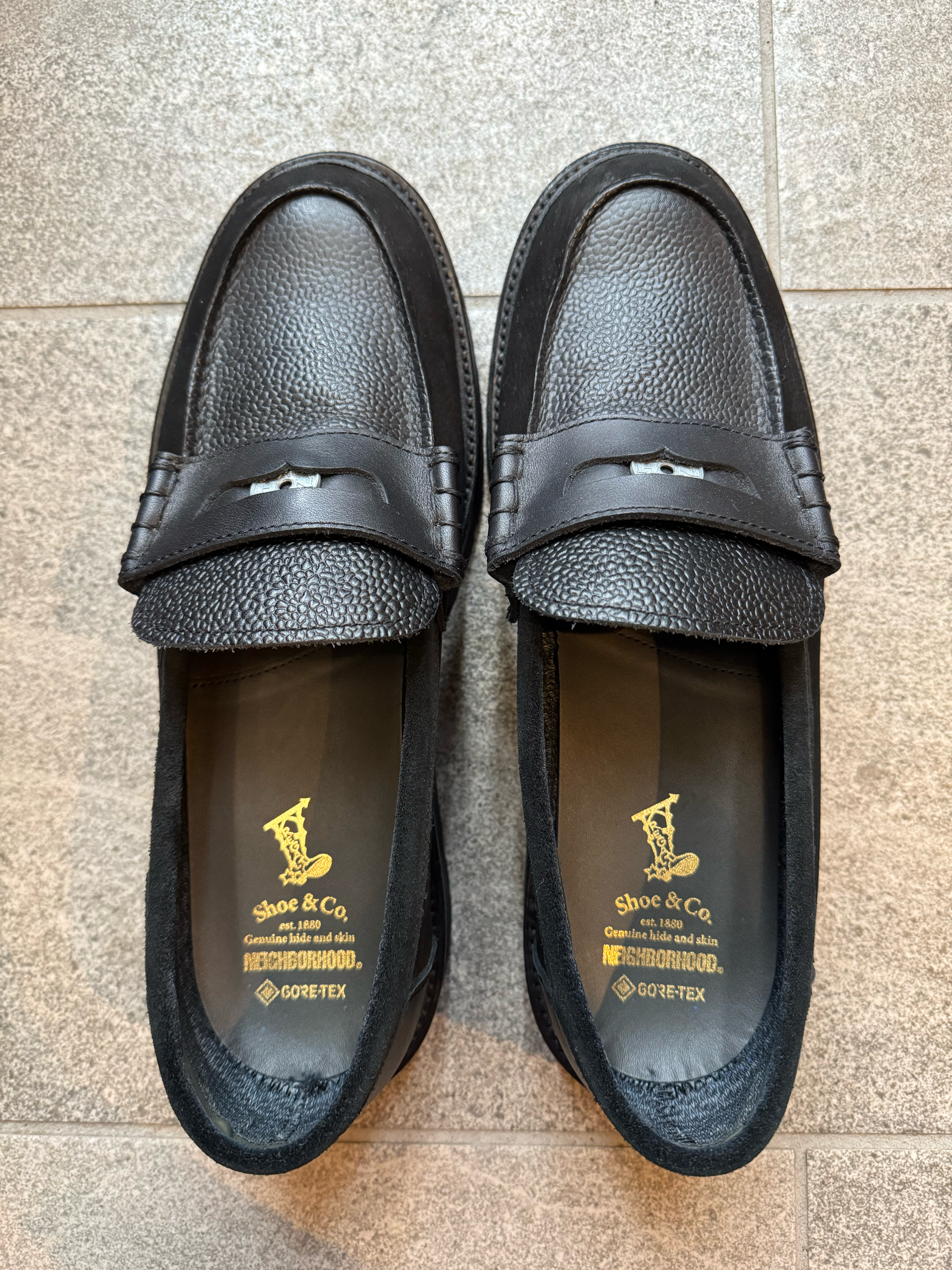 NEIGHBORHOOD × REGAL Shoe & Co. Loafers GORE-TEX 