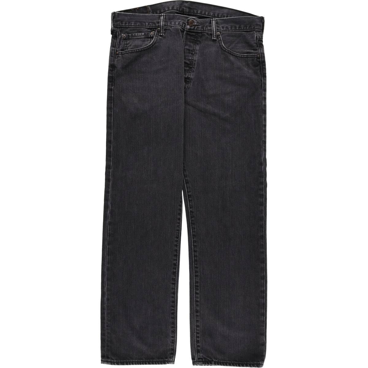 古着 リーバイス Levi's 501 ブラックデニム ストレートデニムパンツ メンズw35相当/eaa577482