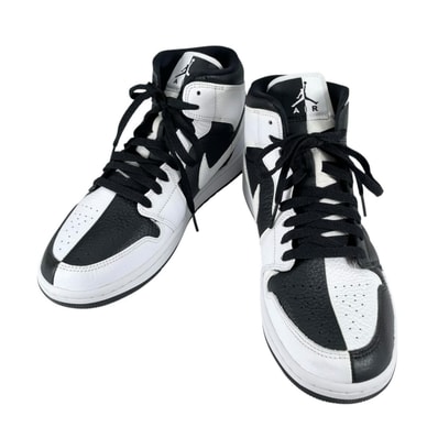 美品 NIKE ナイキ AIR JORDAN 1 MID SE DR0501-101 スニーカー ブラック ユニセックス 27.5 42.5 8【古着】【中古】