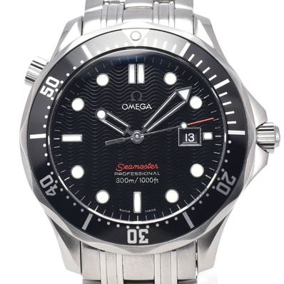 オメガ OMEGA 212.30.41.61.01.001 シーマスター プロフェッショナル 300M デイト クォーツ メンズ 美品 箱・保証書付き 腕時計 Q#149046