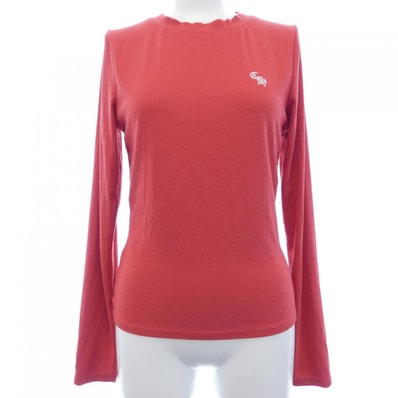 Chrome Hearts Y Not Slim Fit CH Logo Embroidery Thermal L/S T-Shirt "Red"