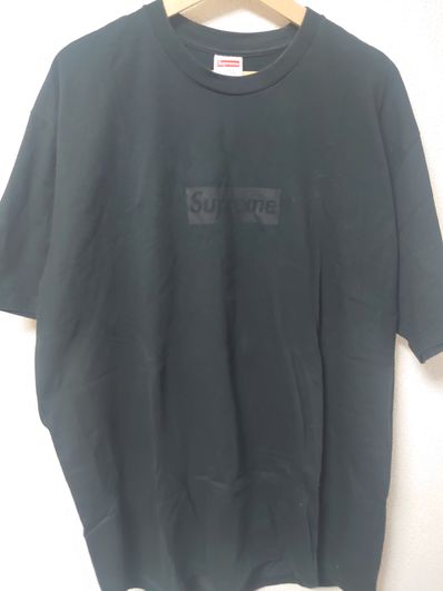 Supreme Tonal Box Logo Tee "Black"