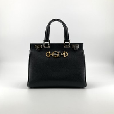GUCCI(グッチ) ズゥミ スモールトップハンドル 569712 ショルダーバッグ ブラック