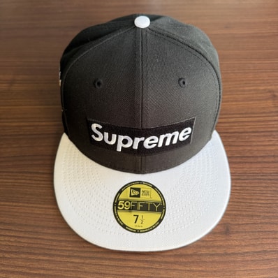 Supreme 2-Tone Box Logo New Era "Black"