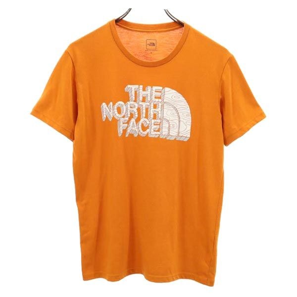 THE NORTH FACE ノースフェイス NT31782 アウトドア 半袖 Tシャツ M オレンジ系