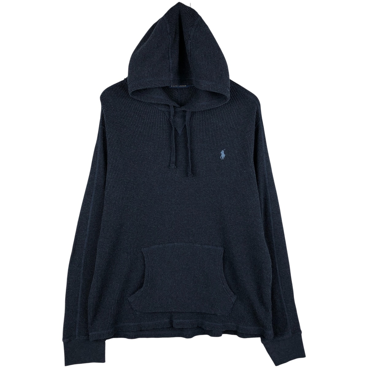 古着 ラルフローレン Ralph Lauren POLO RALPH LAUREN フード付き サーマルロンT ワッフル メンズXL相当/eaa608631