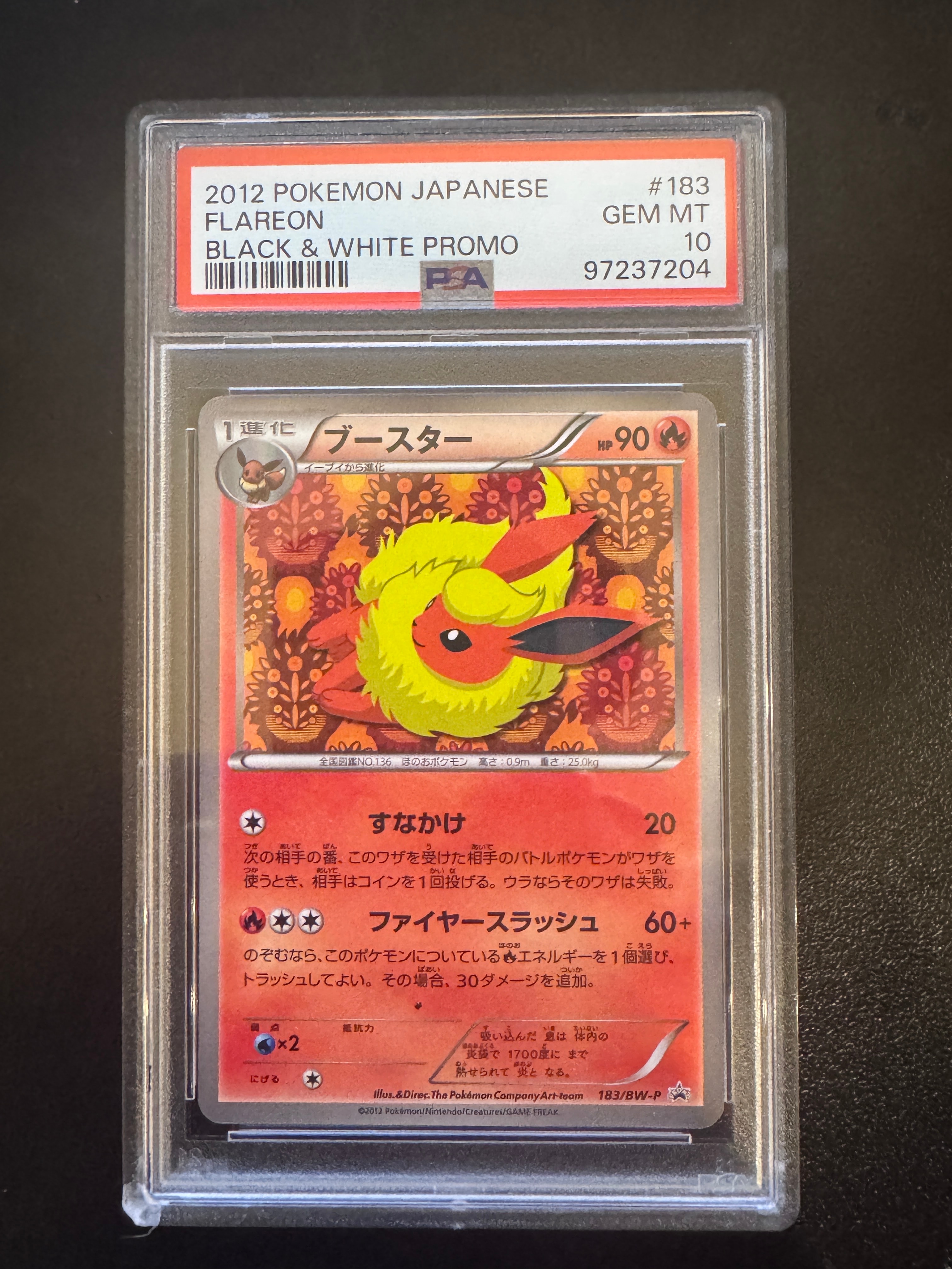 PSA10】ブースター P [BW-P 183/BW-P](プロモーションカード