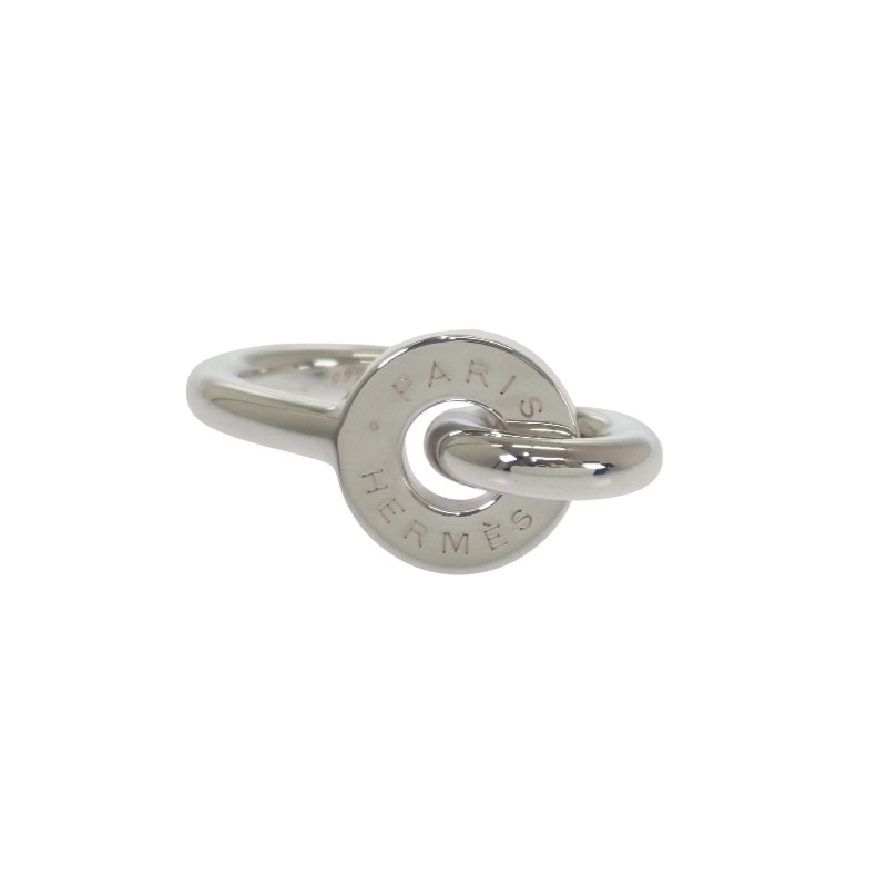 エルメス HERMES セリエ 13号 リング シルバー925 シルバー シルバー金具 #53 レディース メンズ【中古】【Aランク】